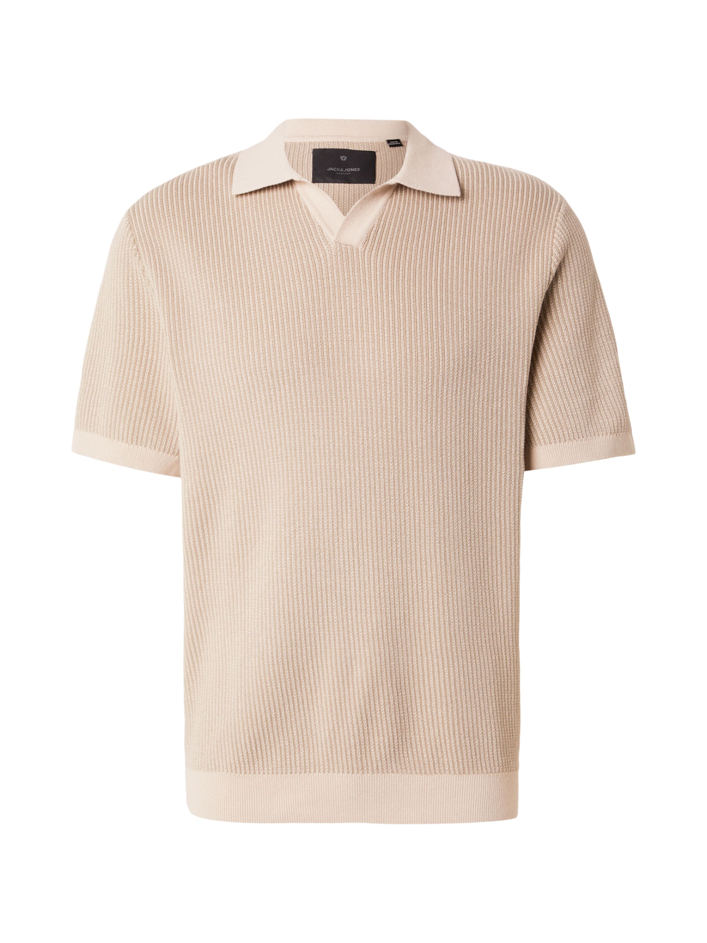 Jack & Jones Premium Свитер 'JPRBLAPRESTON' в Бежевый: спереди