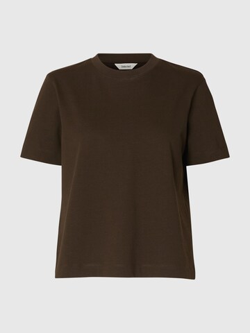 SELECTED Shirt in Brown