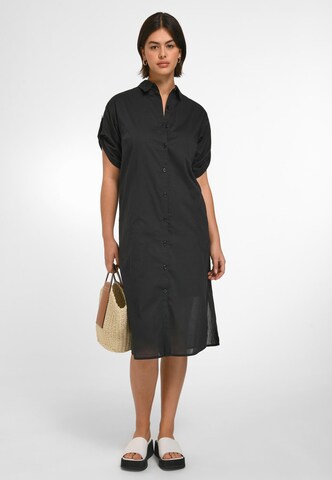 Emilia Lay Shirt Dress in Black