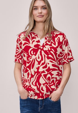 STREET ONE Bluse in Rot: Vorderseite