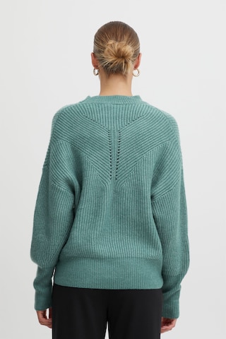 ICHI Sweater in Green