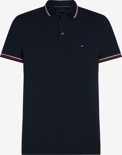 XS dydžio Marškinėliai iš TOMMY HILFIGER, spalva – tamsiai mėlyna / burgundiško vyno spalva / balta, Prekių apžvalga