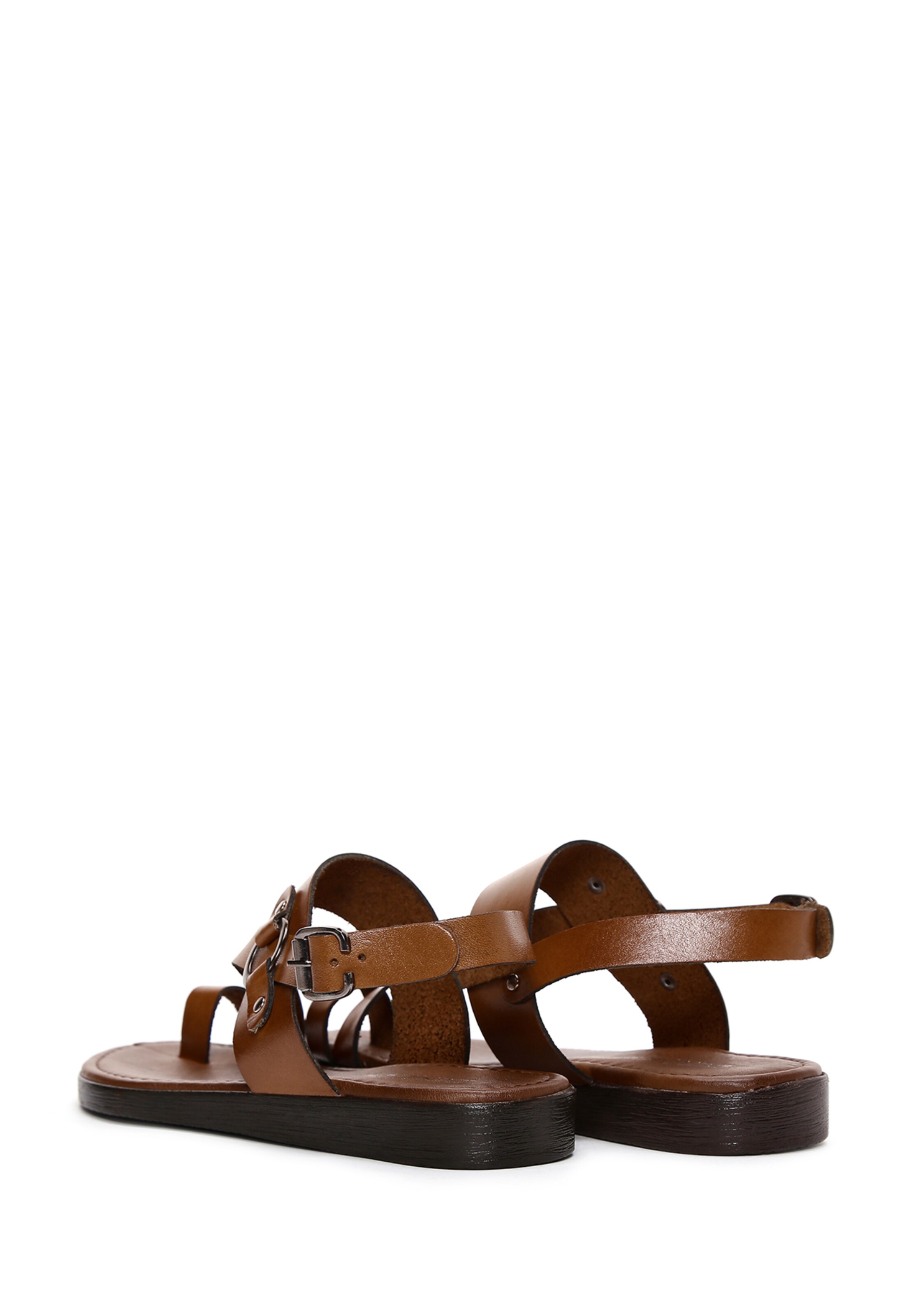 Tongs Derimod en marron