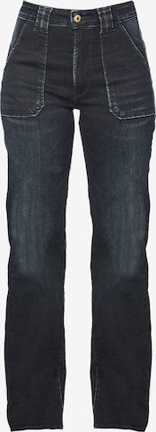 Le Temps Des Cerises Regular Jeans in Blue: front