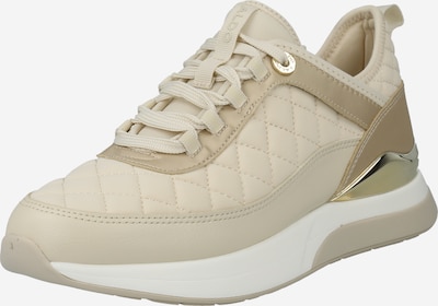 ALDO Sneaker low 'QUILTYN' i beige / mørkebeige / guld, Produktvisning