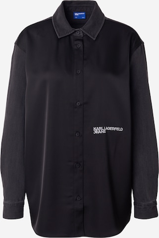 KARL LAGERFELD JEANS Pusero värissä musta: etupuoli