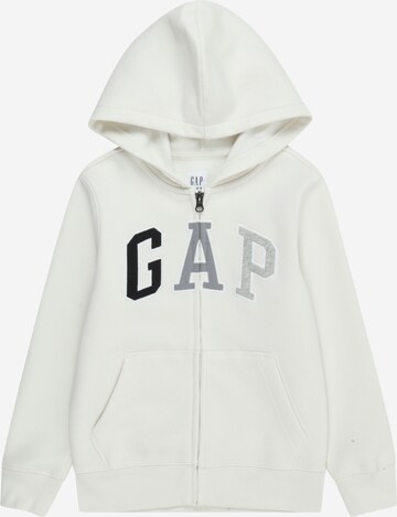 GAP Sweatshirt i hvid: forside