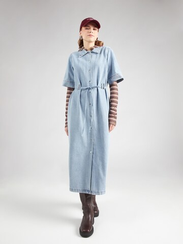 VERO MODA Shirt dress 'VMMELINDA' in Blue: front