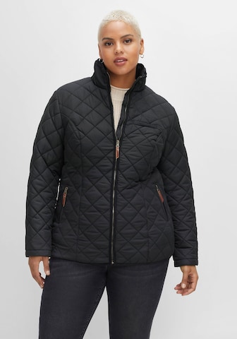 SHEEGO Between-Season Jacket in Black: front