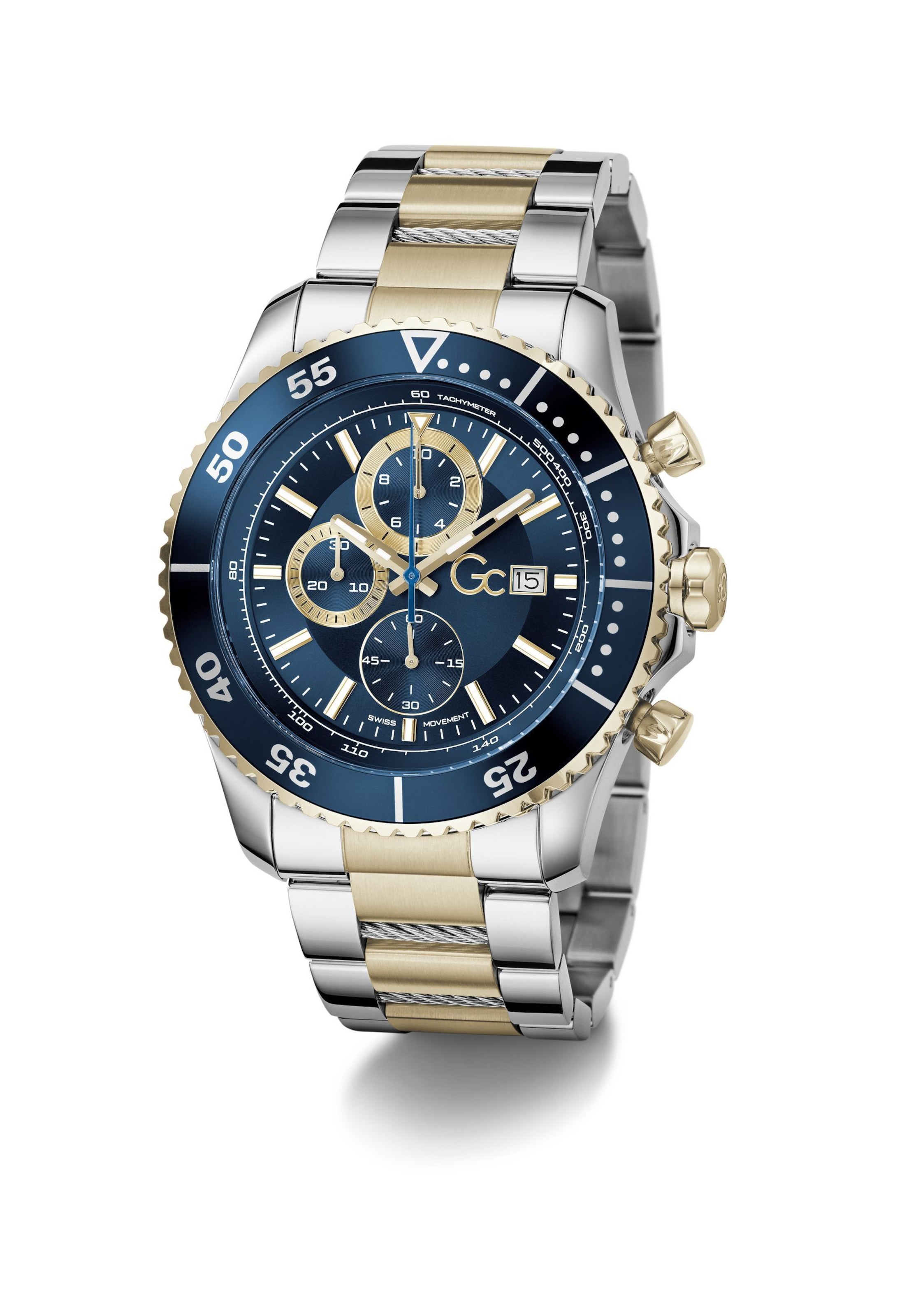 Gc Uhr 'SpeedRacer' in Silber: Vorderseite