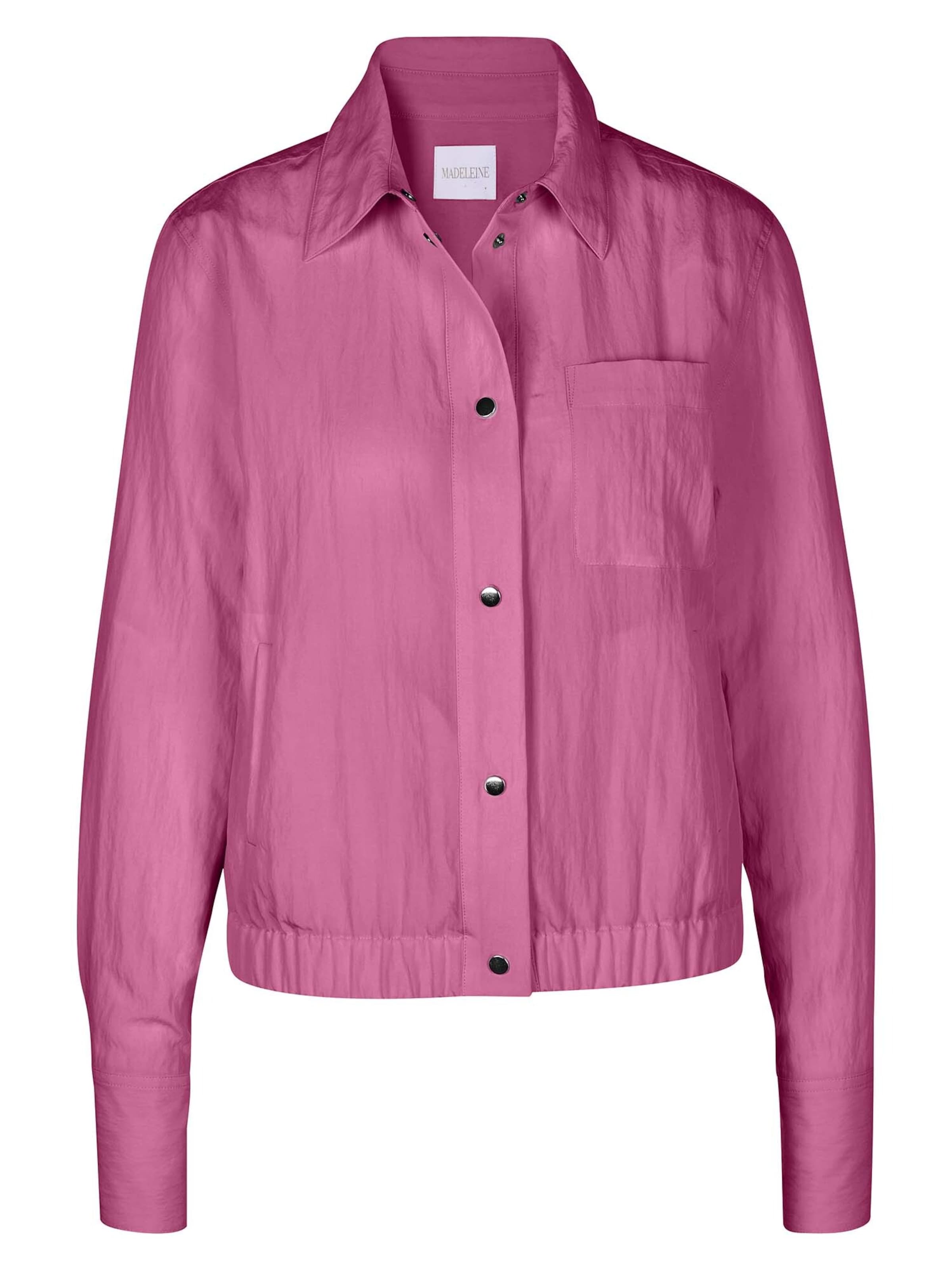 Chemisier MADELEINE en rose : devant