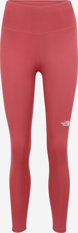 THE NORTH FACE Skinny Sporthose in Pink: predná strana