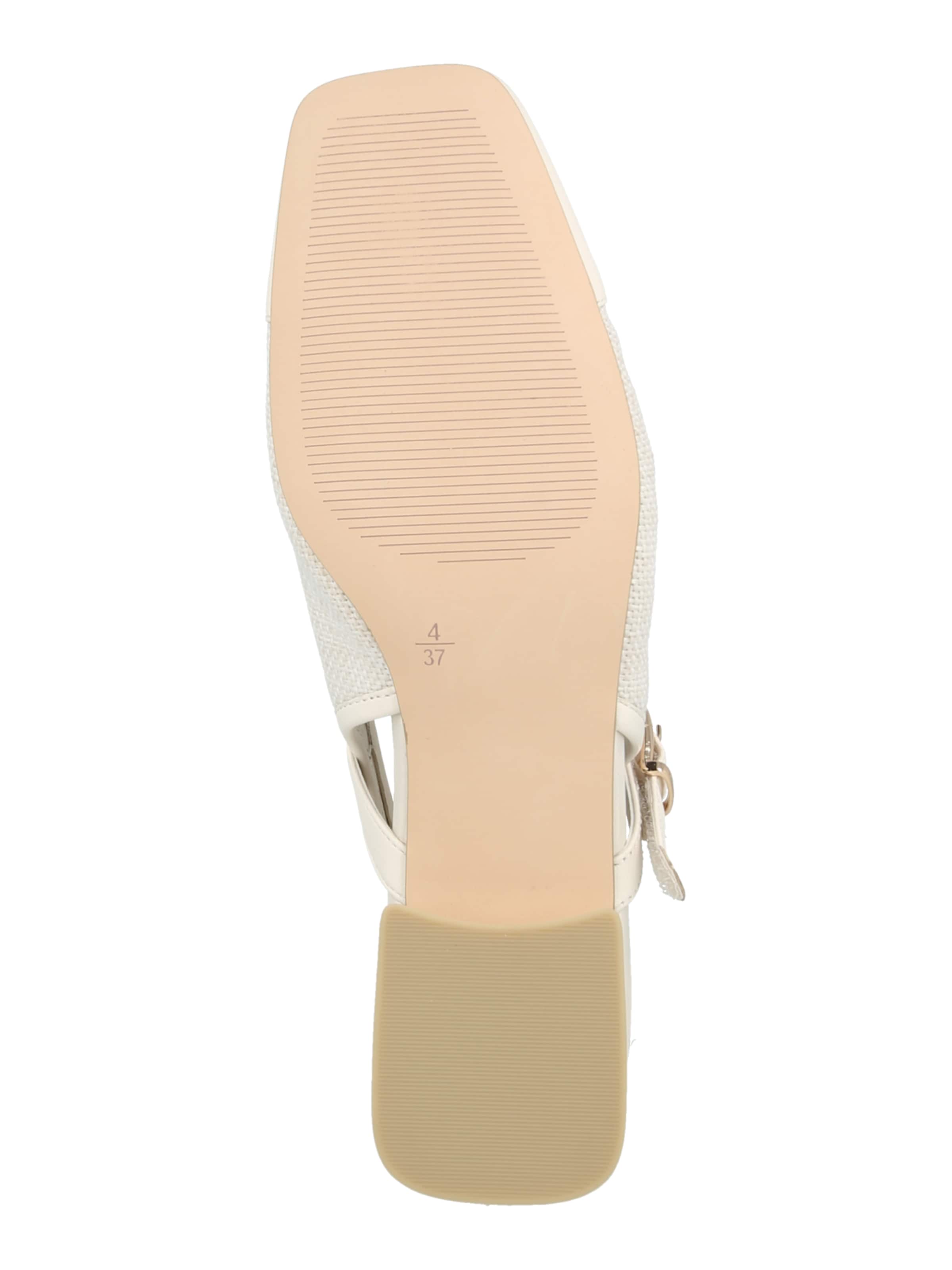 CAPRICE - Sapatos abertos atrás em bege