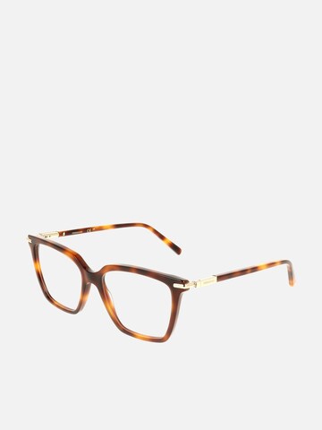 FERRAGAMO Sunglasses 'Ferragamo SF3038 Transparent rose 54/16/145 WOMAN Eyewear Frame' in Brown: front