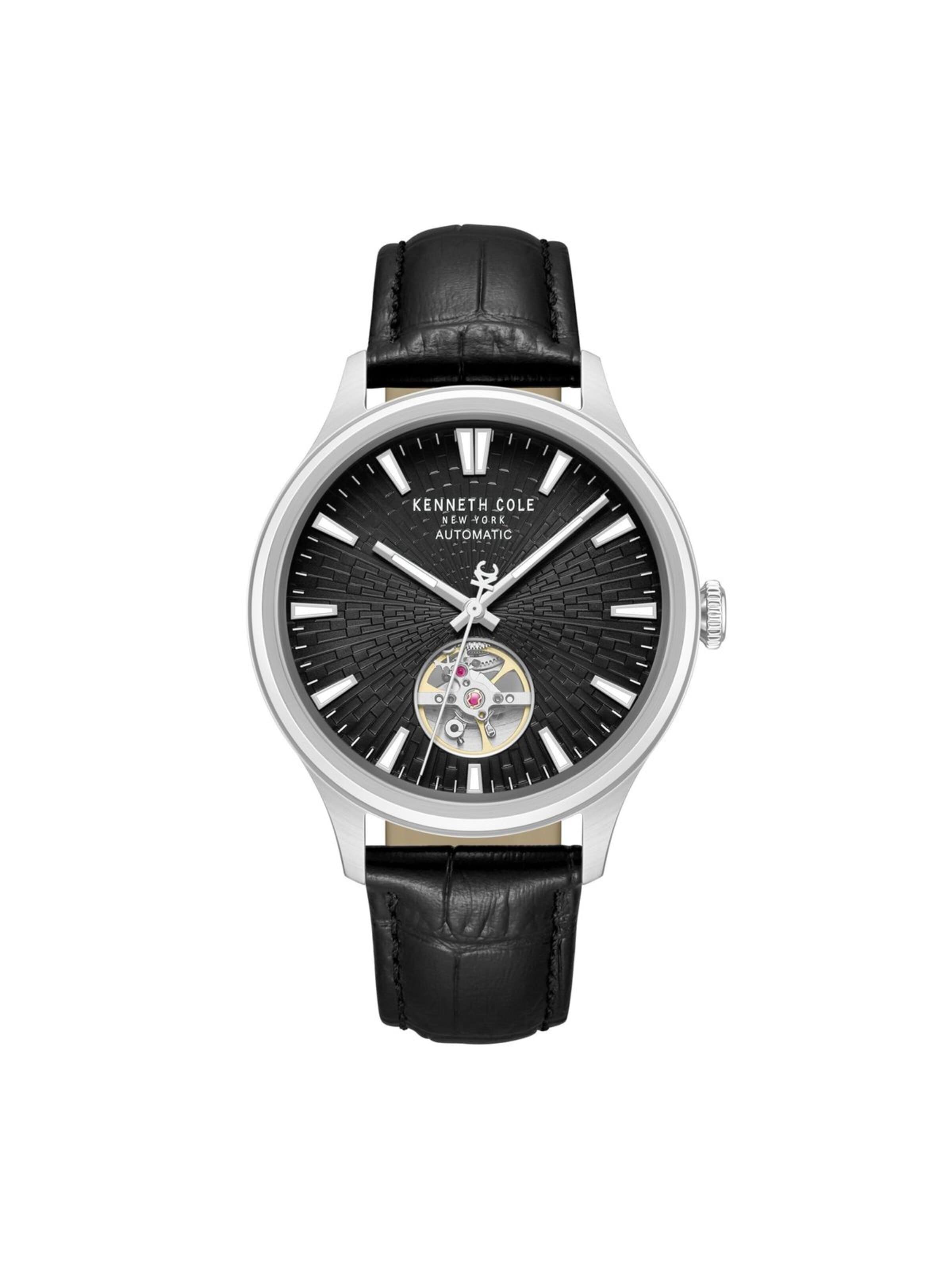 Kenneth Cole Analoguhr‌‌‌‌‌‌‌‌‌ in Schwarz: Vorderseite