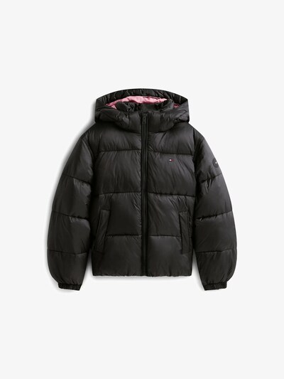 TOMMY HILFIGER Winterjacke in schwarz, Produktansicht