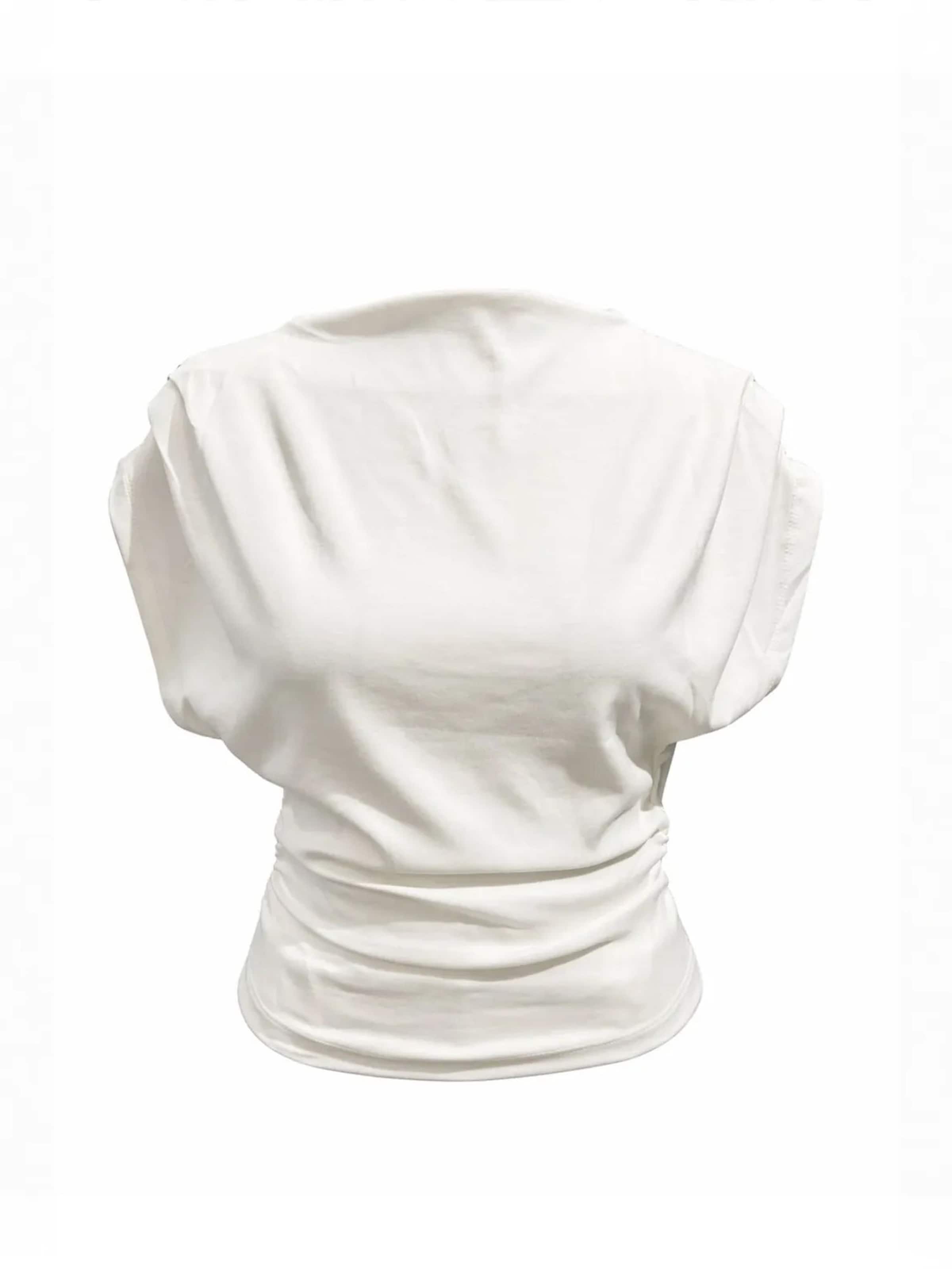 Pantalons de tailleur MixRay en blanc