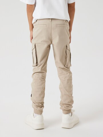 NAME IT Tapered Broek 'Bamgo' in Beige