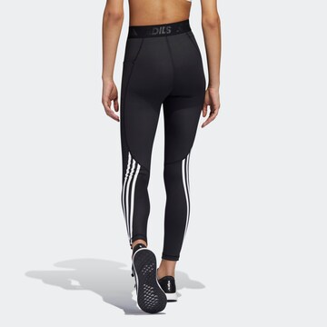 ADIDAS SPORTSWEAR - Skinny Calças de desporto em preto