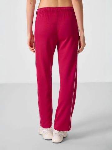 Tommy Life Wide leg Trousers in Red