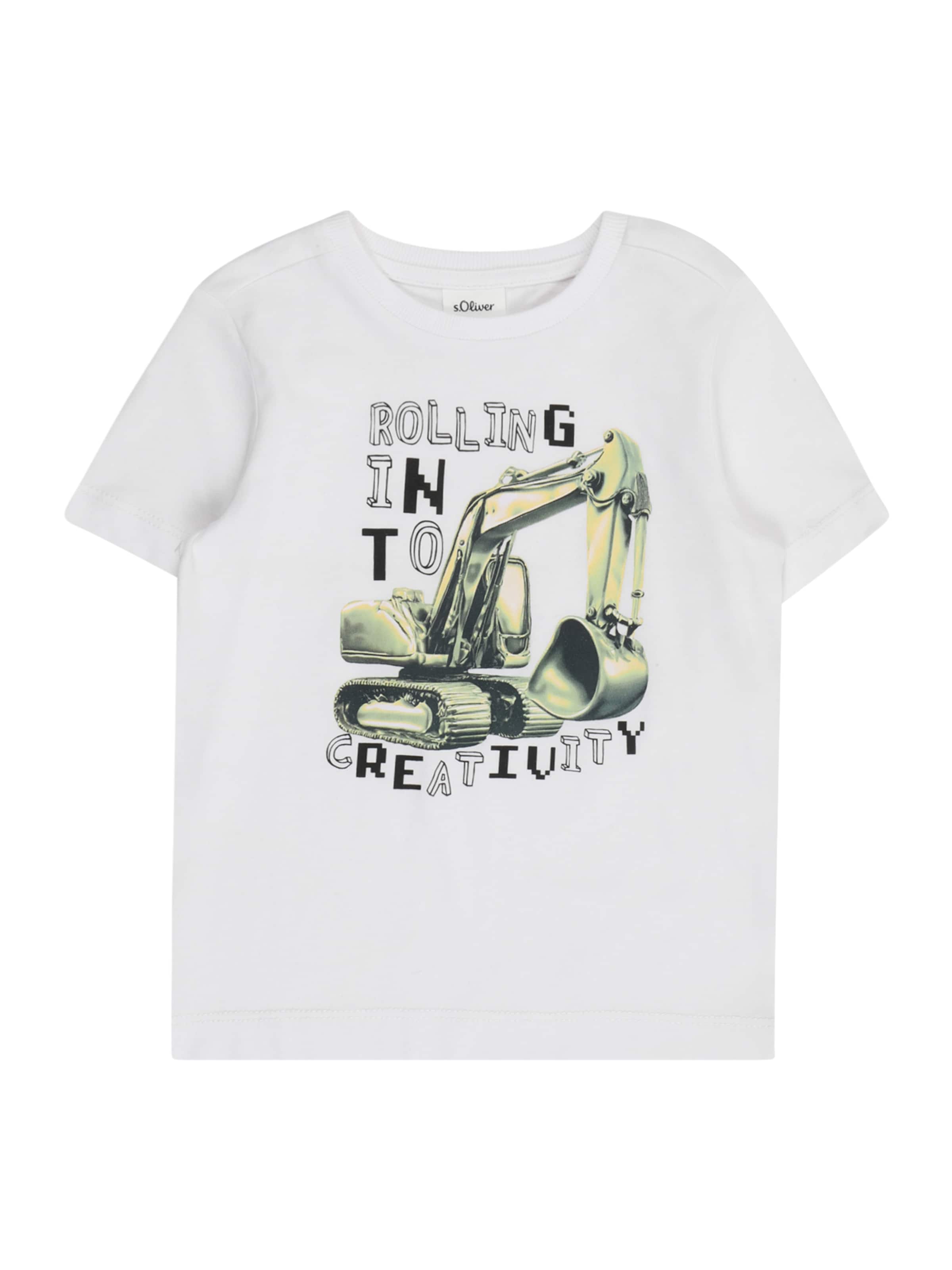 s.Oliver Футболка в Белый: спереди