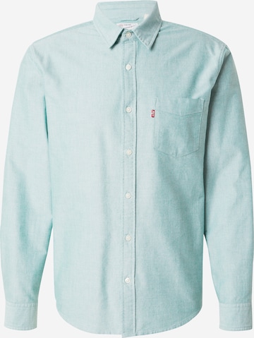LEVI'S ® Средняя посадка Рубашка 'SUNSET' в Зеленый: спереди