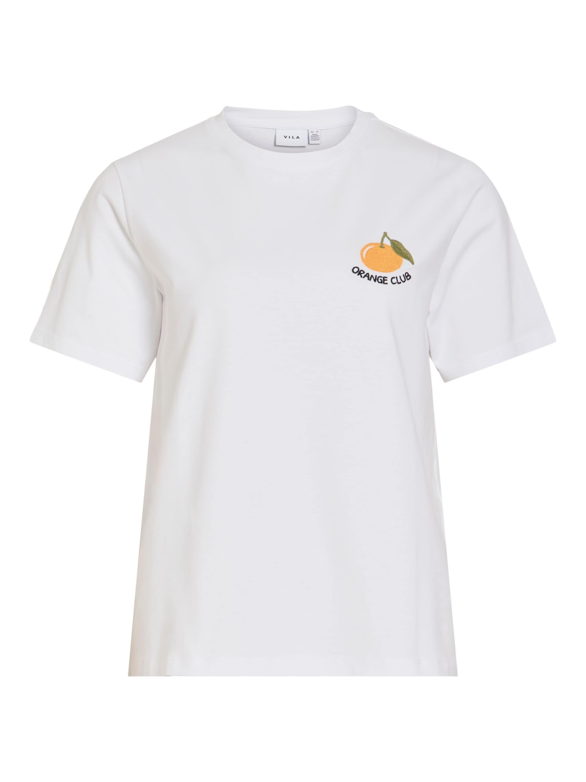 VILA Shirt 'VINORA' in White: front