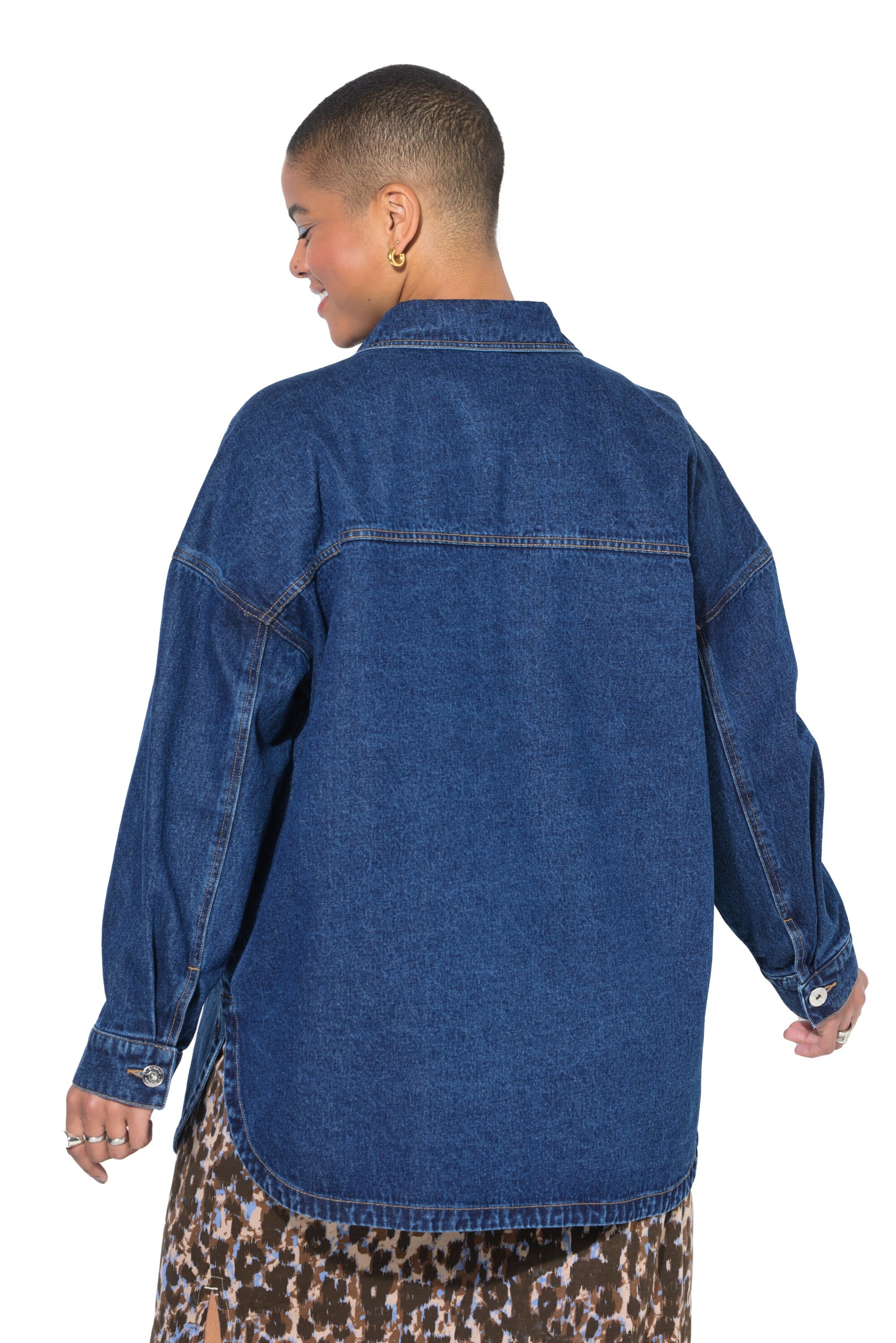 Studio Untold Bluse in Blau