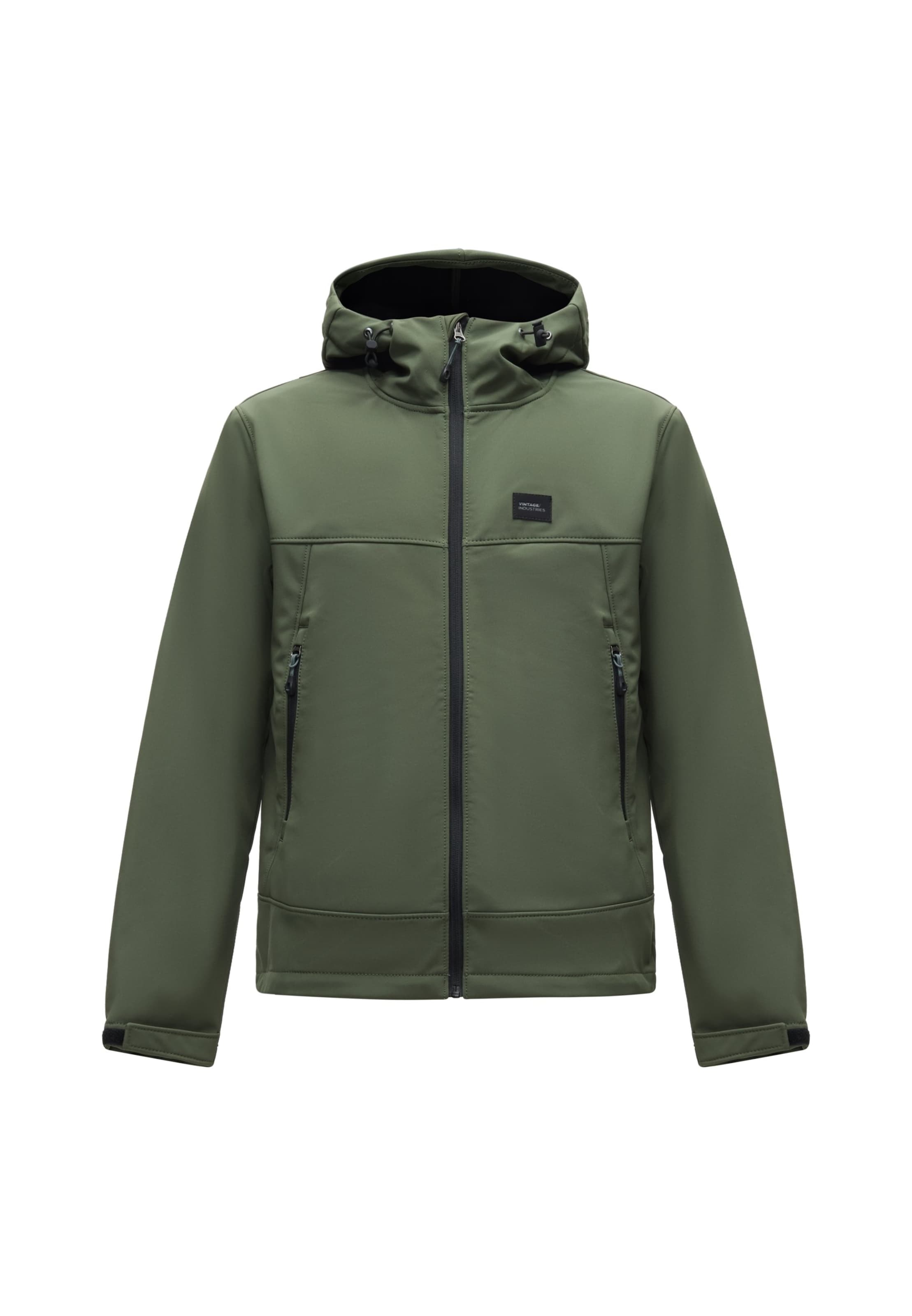 Vintage Industries Átmeneti dzseki 'Alford' - zöld: elől