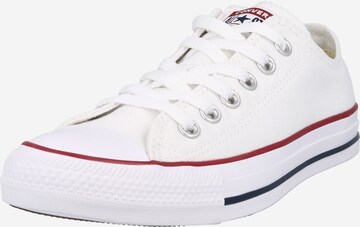 CONVERSE Низкие кроссовки 'CHUCK TAYLOR ALL STAR CASSIC OX WIDE FIT' в Белый: спереди