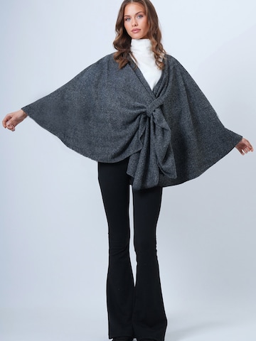 Trend Alaçatı Stili Κάπα σε γκρι