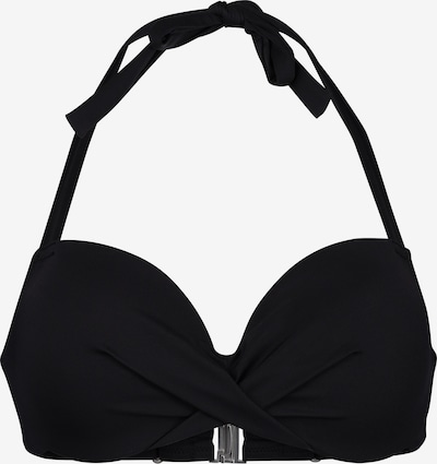 Skiny Bikinitop in schwarz, Produktansicht