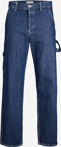JACK & JONES جينز واسع جينز 'Eddie' بلون أزرق: الأمام