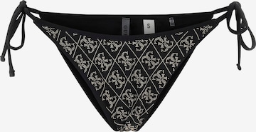 GUESS Bikinihousut 'DIANE' värissä musta: etupuoli