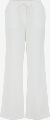 WE Fashion Loosefit Housut värissä valkoinen: etupuoli