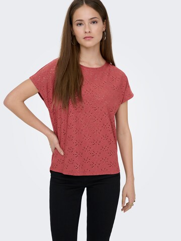 ONLY Shirt 'ONLMilla' in Red