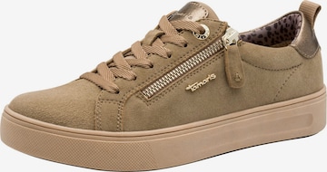 Tamaris Sneaker in Braun: Vorderseite