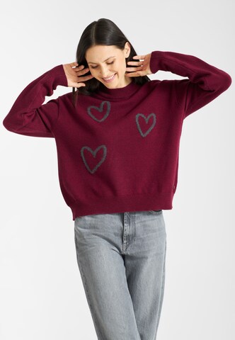 Frieda & Freddies NY Sweater in Red: front