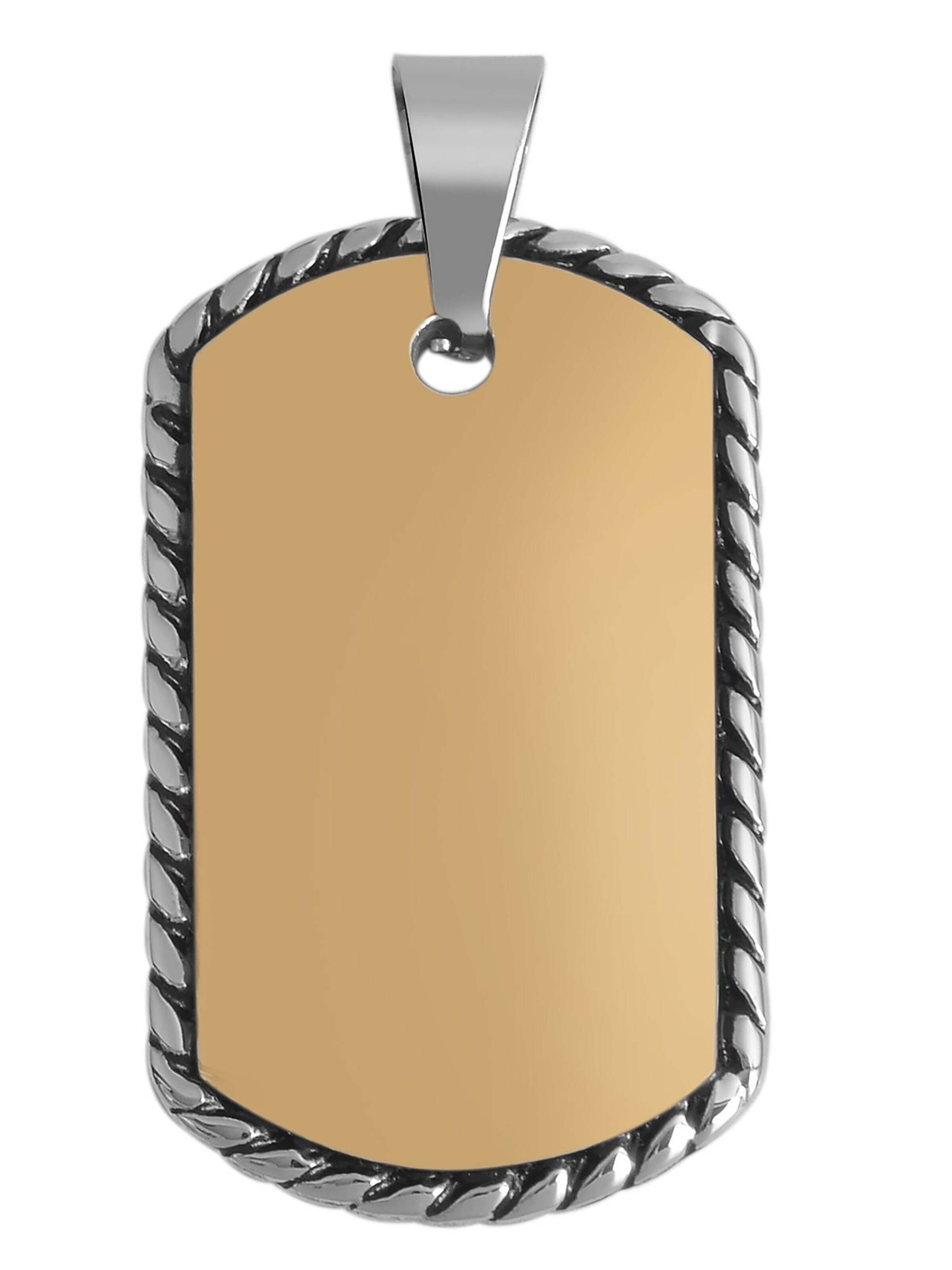Akzent Pendant 'Derclair, langlebig' in Gold: front