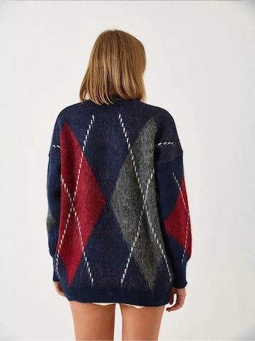 Pull-over 'Pullover' Bianco Lucci en bleu