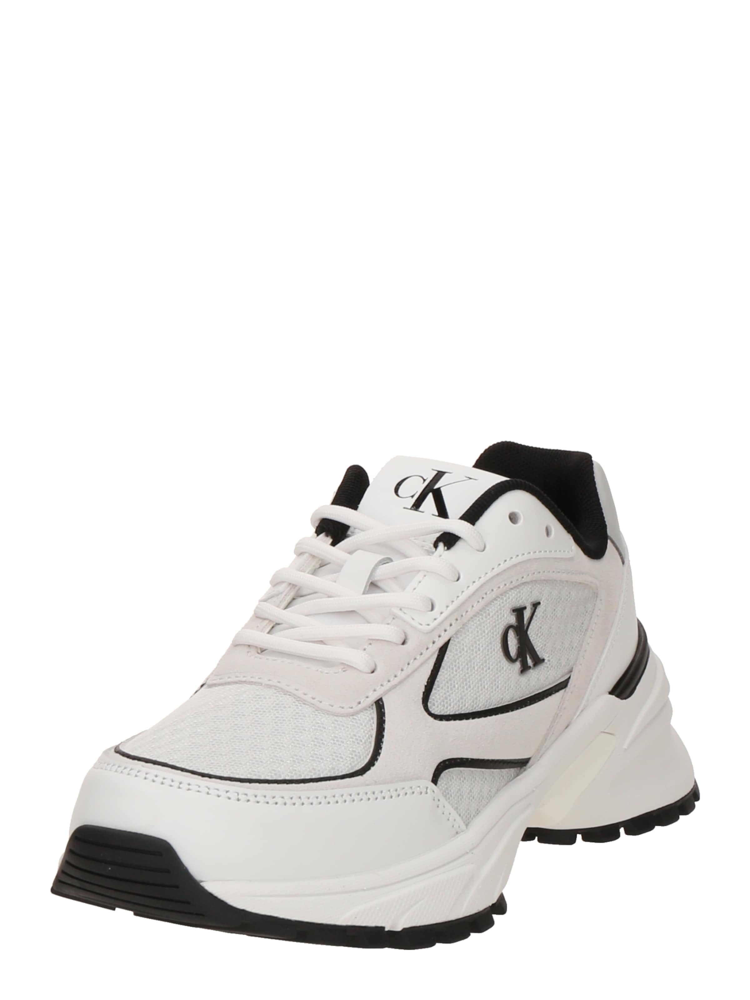 Calvin Klein Σνίκερ χαμηλό 'HIKE RUNNER' σε λευκό: μπροστά