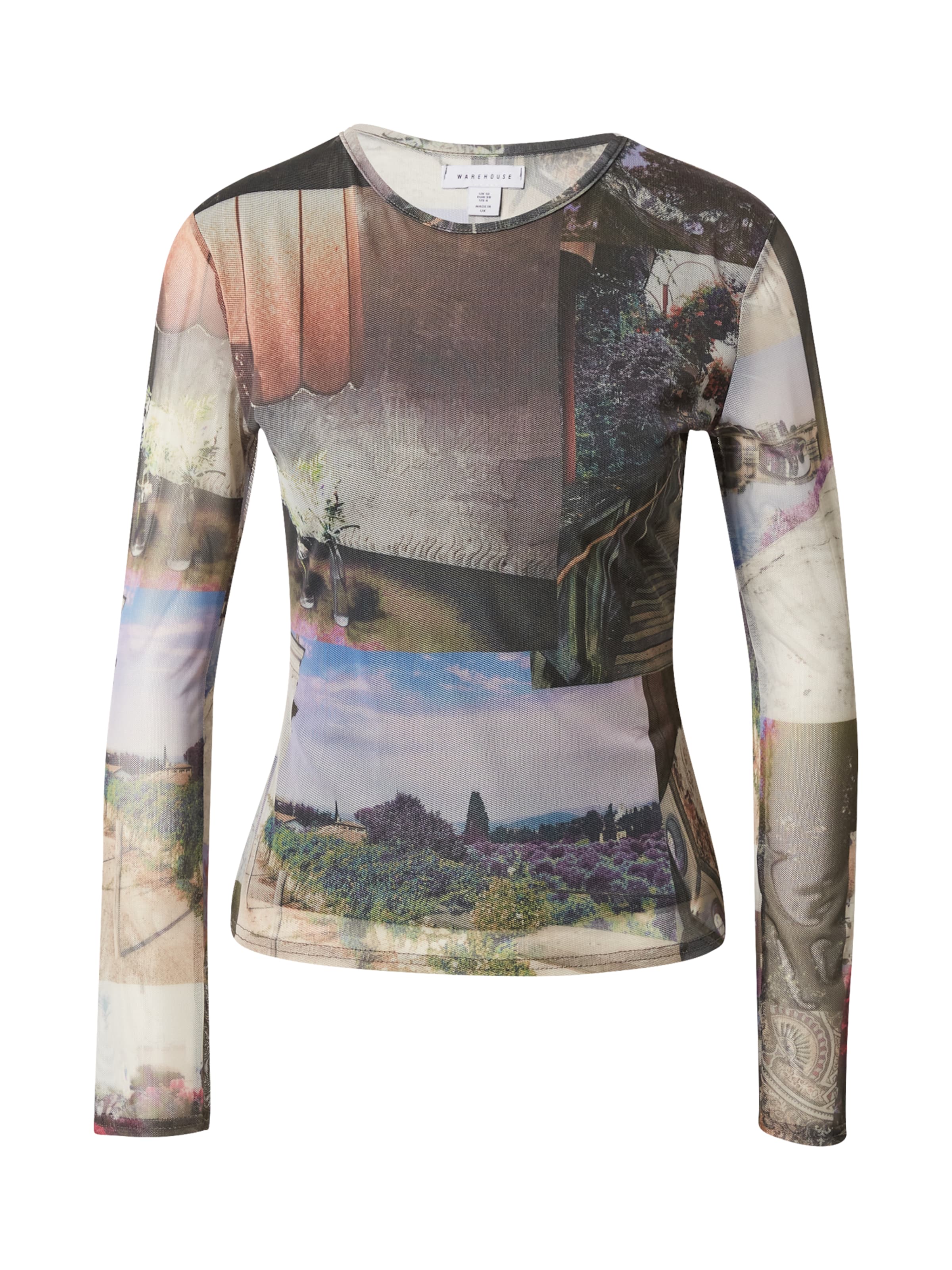 T-shirt Warehouse en mélange de couleurs : devant