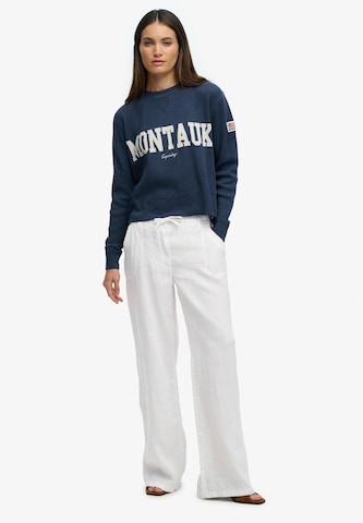 Superdry & Co Baggy Broek in Wit