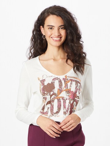 LIEBLINGSSTÜCK Shirt 'CiciL' in Weiß: Vorderseite