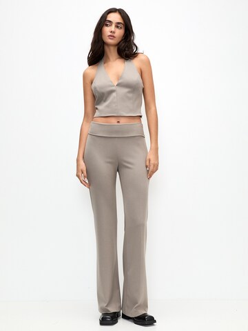 Pull&Bear Flared Pants in Grey