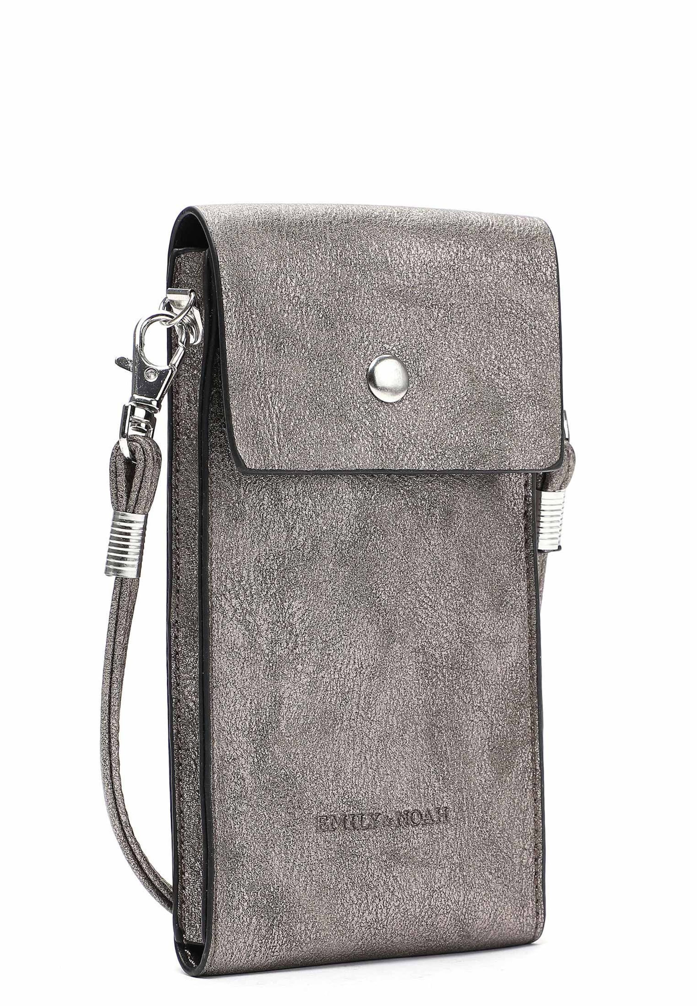 Emily & Noah Etui za telefon 'Emma' | srebrna barva