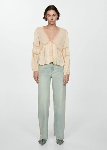 MANGO Blouse 'Diana' in Beige