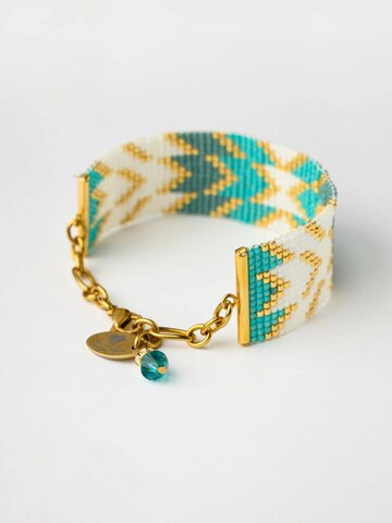 THE GEM STORIES JEWELRY - Pulsera en verde