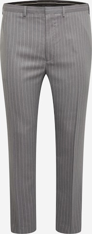 BURTON MENSWEAR LONDON Regular Chino Pants in Grey: front