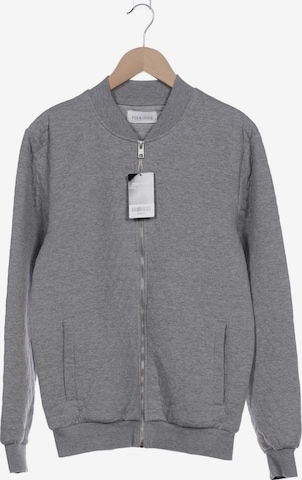Pier One Sweatshirt & Zip-Up Hoodie in M in Grey: front